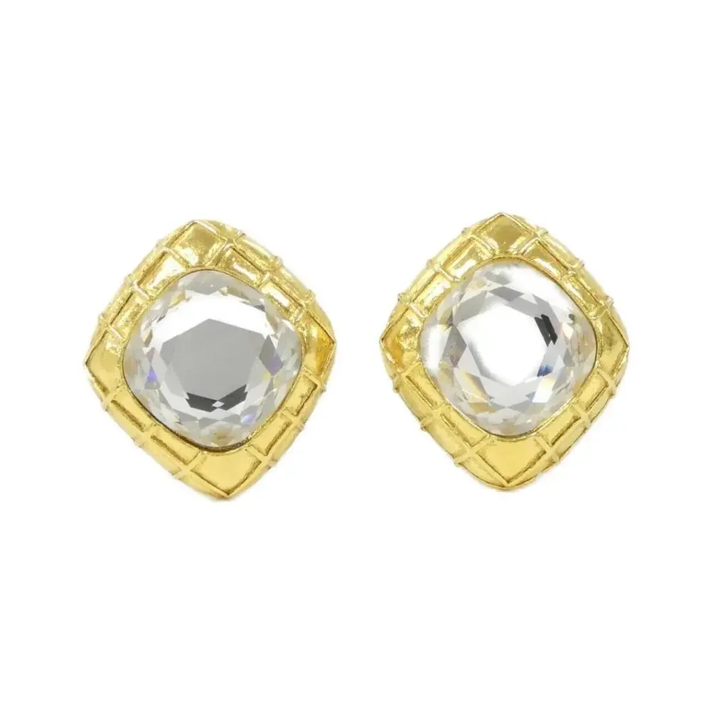 CHANEL Gold Earrings